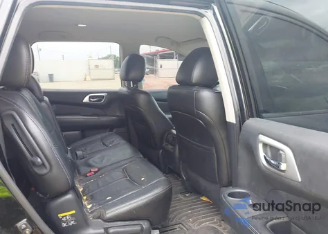2014 Nissan Pathfinder Sl из США, поврежденный, VIN 5N1AR2MN0EC666353